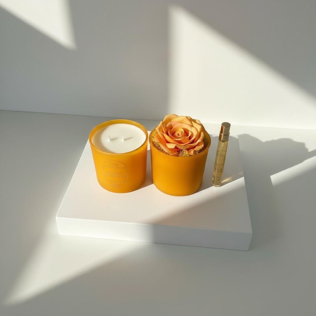 Citrus Harmony – Fresh Start & Clarity Energy Ritual Set (Glass Edition)