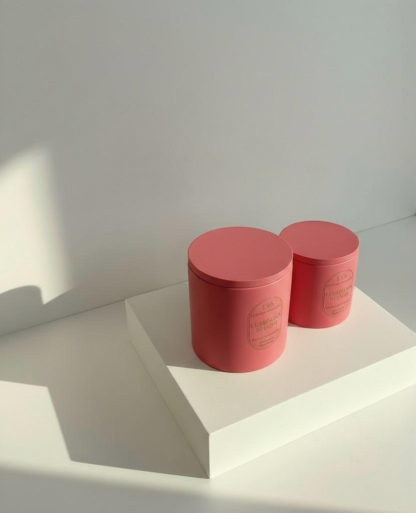 Luminous Bloom – Awakening & Light Energy Candle Set (10×10 + 8×8 Luxury Soy Wax)