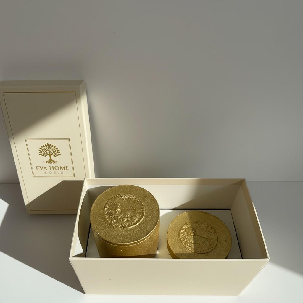 Leo Zodiac Candle Set – Leo Vessel with Energy Refill