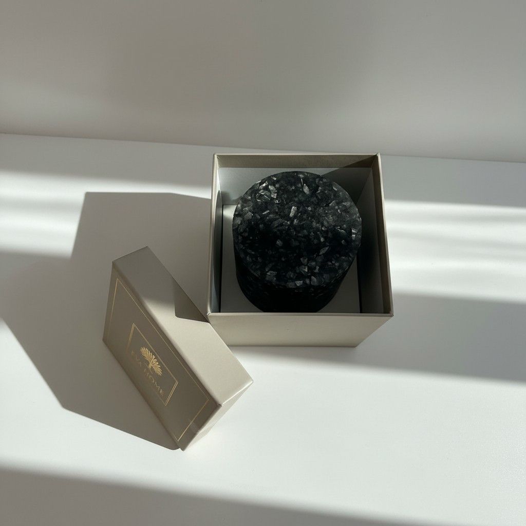 Royal Spice – Tiger Eye Energy Ritual Candle | Luxury Crystal Soy Candle