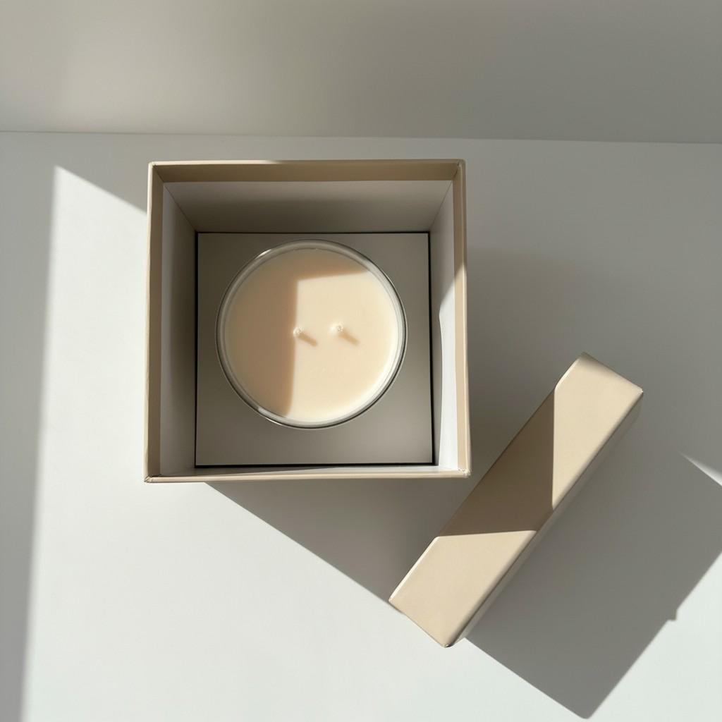 Earth Harmony – Abundance &amp; Grounding Energy Candle (Glass Luxury Soy Wax)