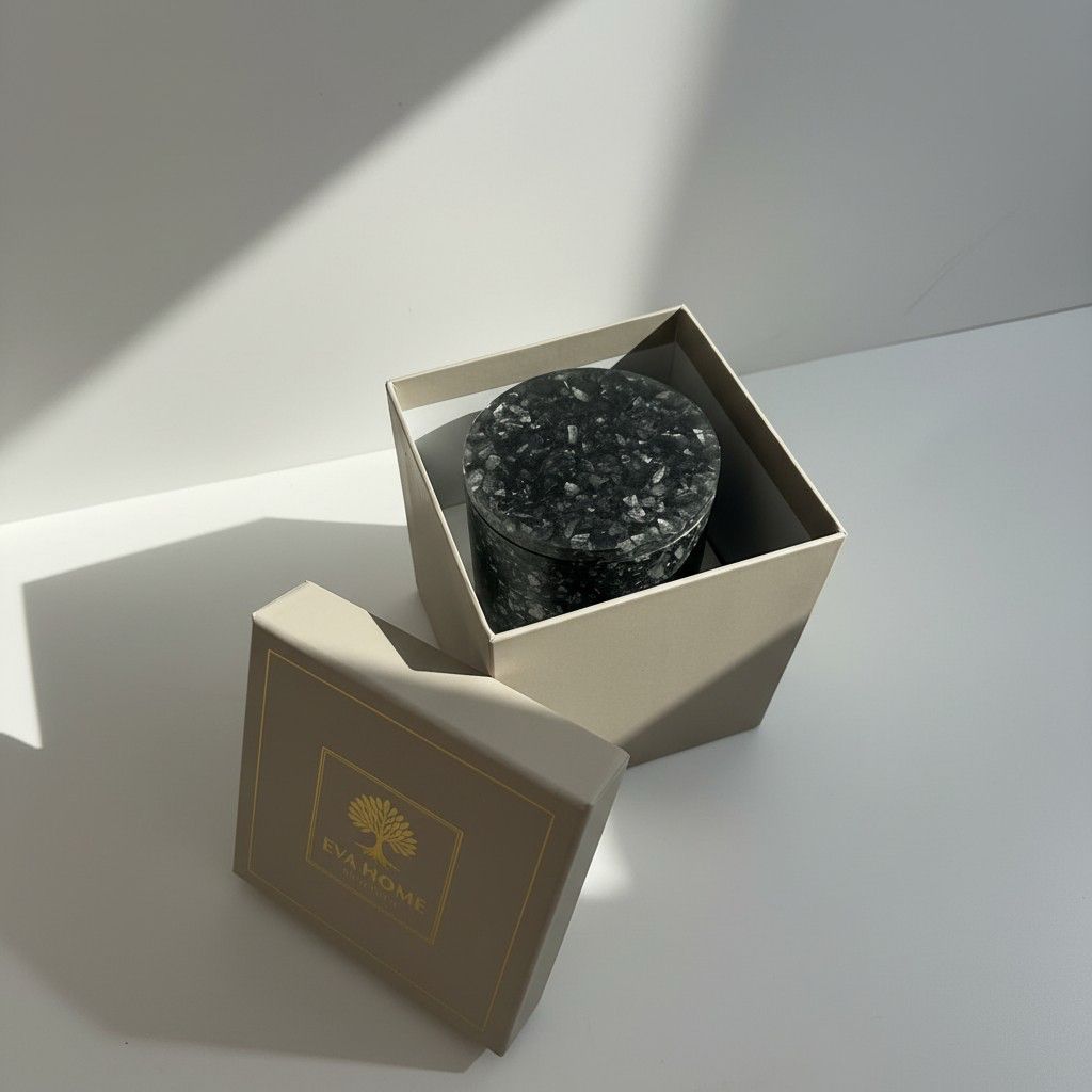 Royal Spice – Tiger Eye Energy Ritual Candle | Luxury Crystal Soy Candle