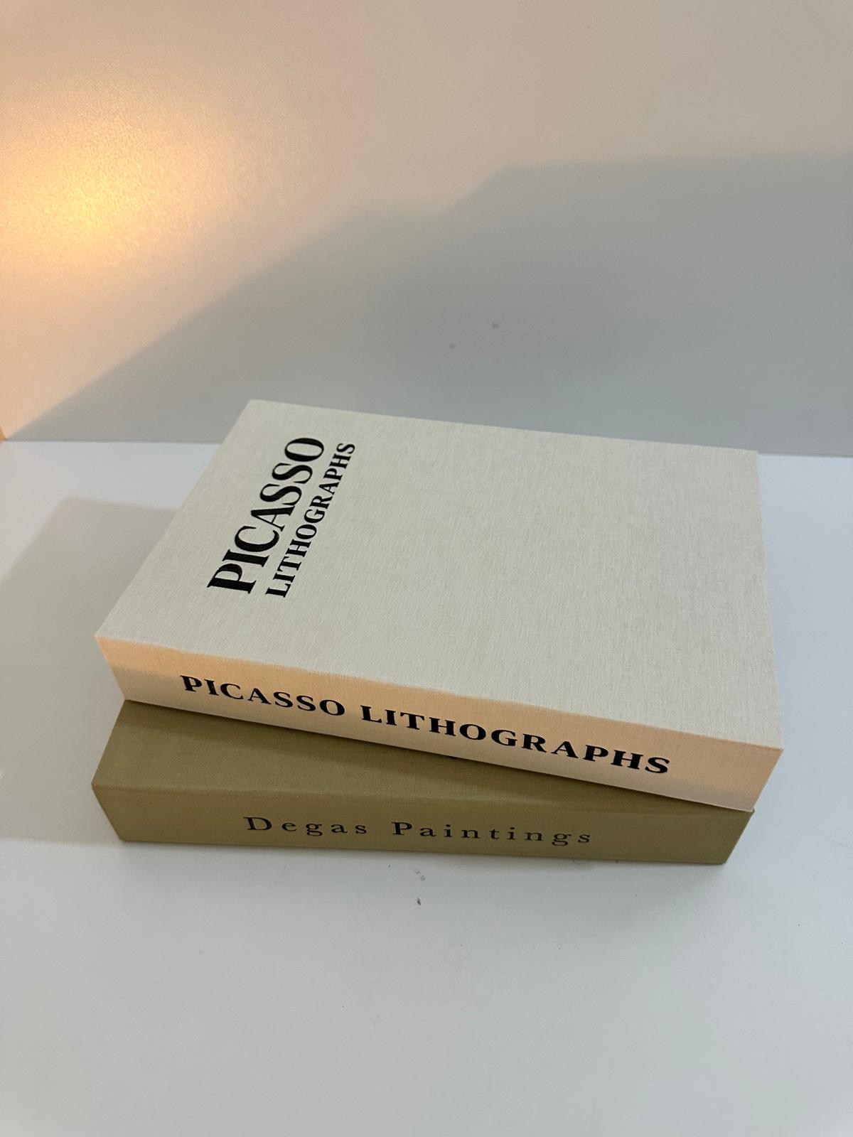Luxury Decorative Book Box Set — Picasso & Degas — Artistic Coffee Table Decor